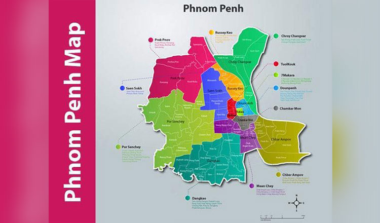 プノンペン都　感染増加の5地域を特定