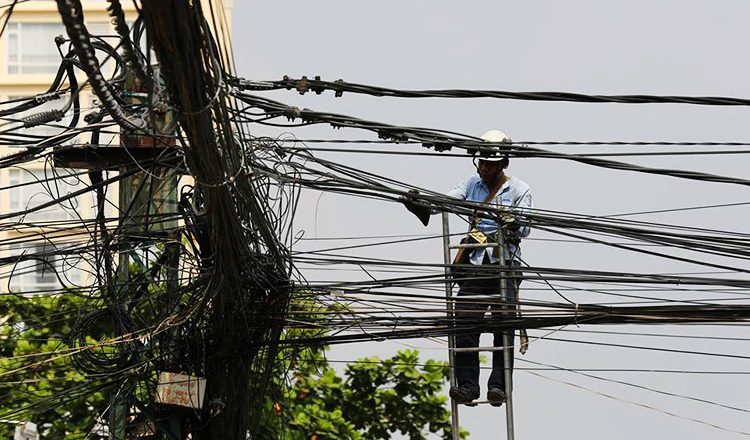 ＜注意＞　カンボジア送電（電気）　プノンペン都の計画停電を発表　