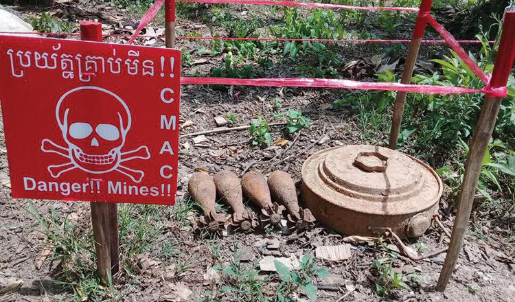 カンボジアの地雷　依然として100万人以上の人々に脅威