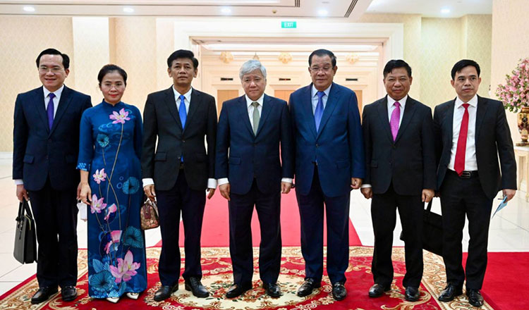 首相　カンボジアとベトナムの国境確定作業の再開支持ー既に84％終了ー