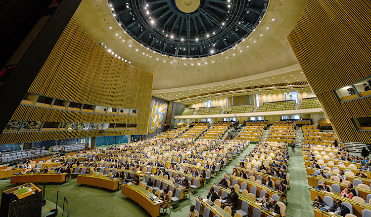 ロシアのウクライナ侵略を認めず、国連総会でロシアの正統化に反対票