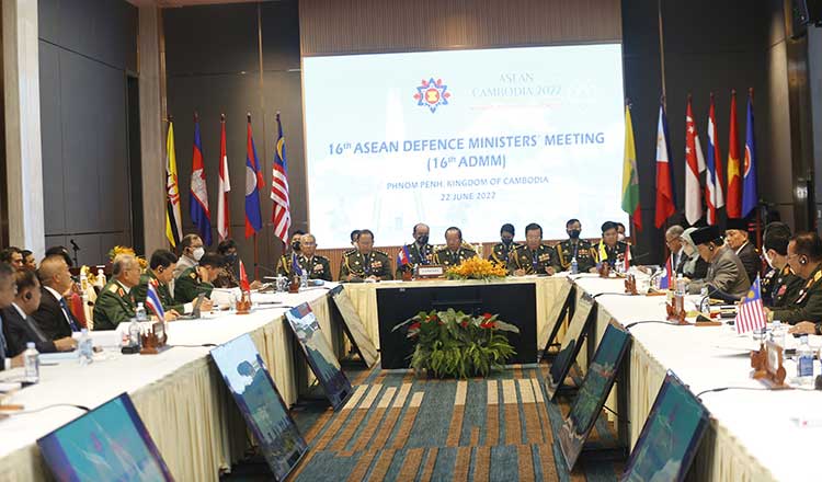 来週シェムリアップ州で ASEAN国防相会議＋を開催する