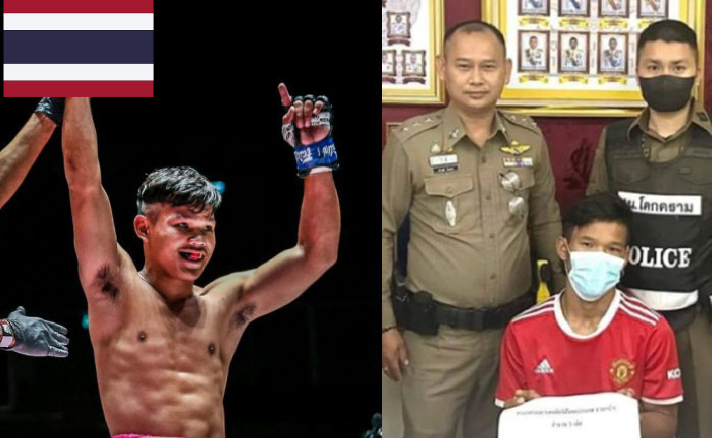 タイでキャリアを積んだカンボジアのボクサーが麻薬容疑で逮捕