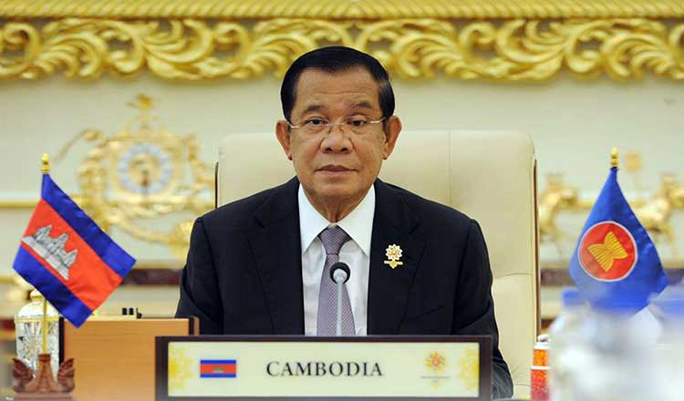 首相　カンボジアはウクライナでの戦争に対する明確な立場を改めて強調