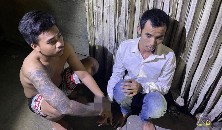 警察　プノンペン路上の薬物中毒者５人（ベトナム人2人を含む）検挙