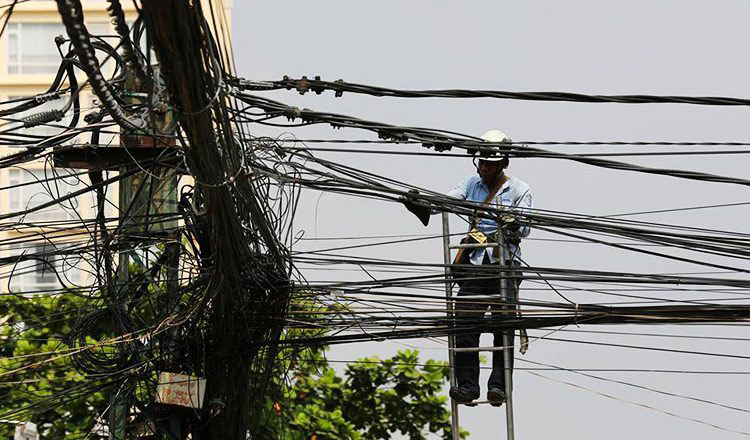 地域別計画停電は、プノンペンとカンダル州の一部で25日まで続く