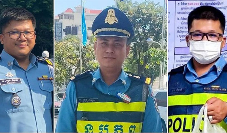プノンペン　中国人に請求する賄賂目的の交通警察官を停職処分