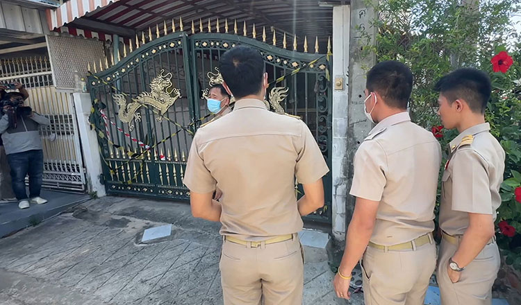 タイ国家警察No.２が一家殺害事件の中国人詐欺集団の件でカンボジア訪問