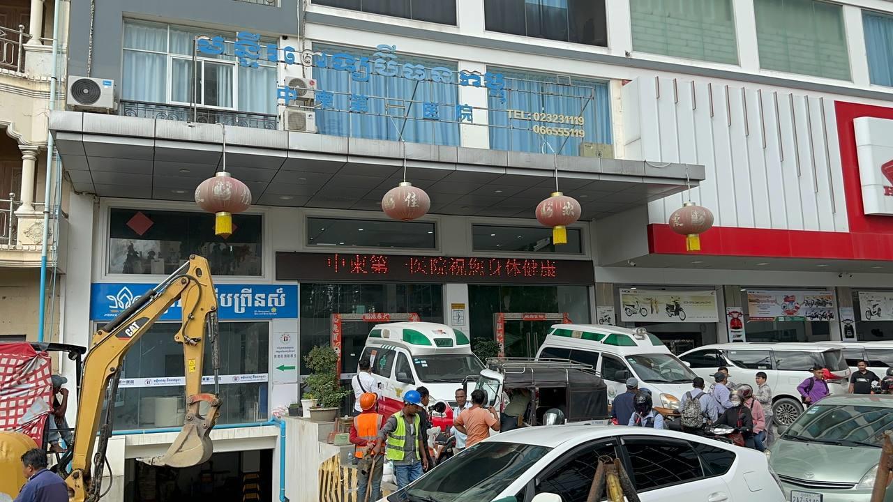 プノンペンの病院、中国人女性死亡後、不法中国人医師雇用で閉鎖