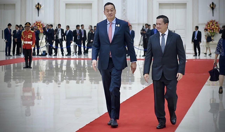 タイとカンボジアの首脳会談　カンボジアとタイの関係は「新たな時代」へ