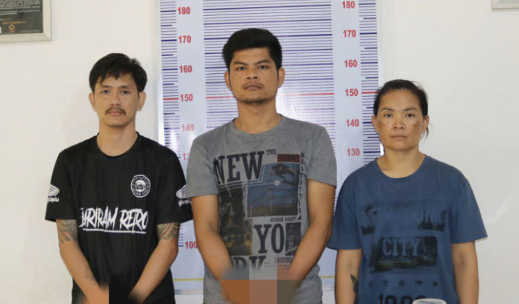 ポイペト　麻薬密売の容疑でタイ人3人を逮捕