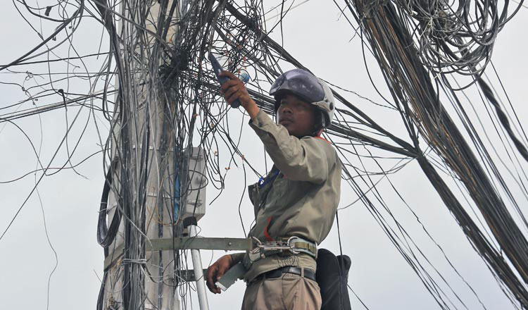 電力公社　プノンペン、カンダル州　地域別計画停電のお知らせ