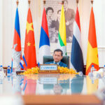 フン・マネ首相、オンラインで開催された第4回MLC首脳会議に出席