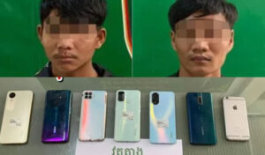 バッタンバン　病院の電話窃盗専門の泥棒2人を逮捕