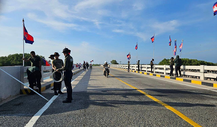 フン・マネ首相、８日にコ・コン州ヨール島の新橋の開通式を主宰