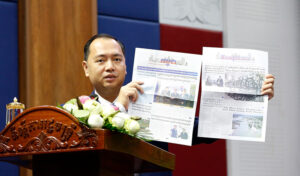 国営新聞「カンプチア」は長い休止期間を経て発行再開に