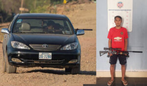 車で射撃狩りーサギ、ウサギを撃ったーの軍高官を逮捕