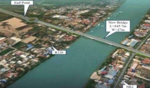 プノンペン 新たな橋が来月に着工する 南部エリアに経済効果