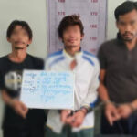 プノンペンのワットプノン　ひったくり犯を逮捕