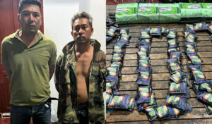 プノンペンの麻薬摘発 現職警察官が5キロの麻薬所持で逮捕