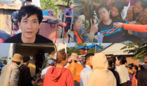 軍の車を運転していた外国人が作業員運搬車に衝突、31人負傷