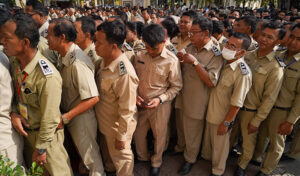 上院選挙 CPPが55議席、クメール意志党が3議席を獲得