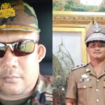 モンドリキリ州　区副長と区警察の警部が口論で共に武器を向けあう