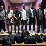 カンボジアにラオスから不法入国した外国人8人を逮捕