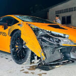 ランボルギーニ車の中国人運転手　バイク男性死亡事故後に逃走を図る