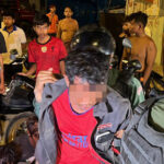 プノンペン　警察が逃走中の犯人グループに発砲、その後逮捕