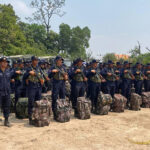 大規模な治安部隊がポーサットの土地強奪者を一斉検挙