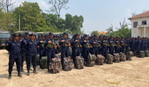 大規模な治安部隊がポーサットの土地強奪者を一斉検挙