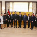 日本大使館、日本へ留学する34名の歓迎レセプションを開催