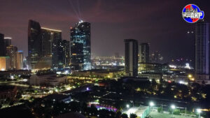 国営カンボジア通信 首都プノンペンの美しい夜景を紹介