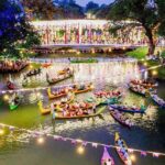 シェムリアップ　リバーフェスティバル初日に16万人以上の客が集まる