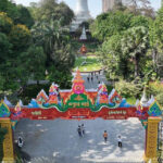 クメール正月、「ワット・プノン・サンクランティ」の準備が始まり