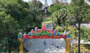 クメール正月、「ワット・プノン・サンクランティ」の準備が始まり