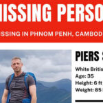 プノンペンで7日間以上消息を絶った英国人男性、捜索中