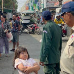 プノンペン通りから違法露店は撤去　抗議活動が起こる