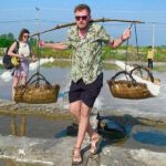 数千人の外国人観光客がカンポットの塩田を訪れると予想