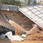 コンポンチュナン州　雨と強風で50軒以上の家屋が被害