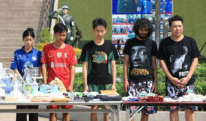 ポイペトのカラオケ店で武器と麻薬を押収　関連で5人を逮捕