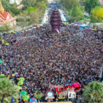 クメール新年の祝日の3 日間、1,300 万人以上がカンボジア全土を旅行