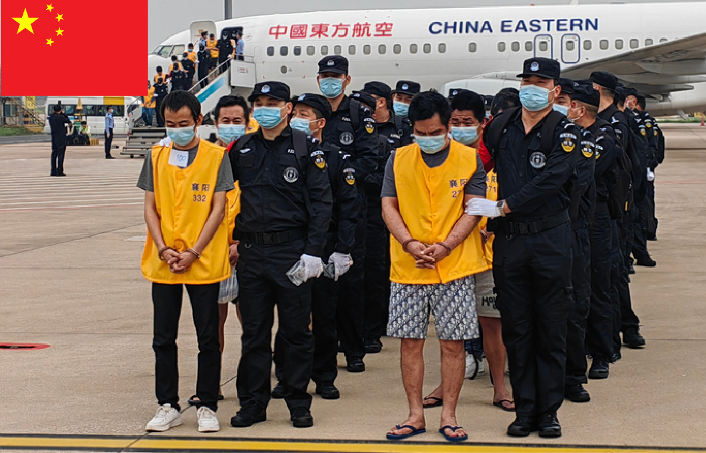 中国警察、カンボジアから賭博・詐欺容疑者680人以上の送還を完了