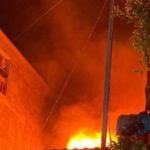 プノンペンの2日未明、火災で少なくとも8軒の家が被災