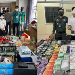 シハヌークビル　中国人のホテルの部屋から大量の麻薬と武器