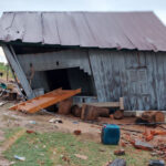 バッタンバン州に強風を伴う雷雨が襲い、屋内の少女が落雷で死亡