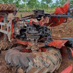 プレアビヒア州チョアムクサン地区で地雷爆発、男性負傷