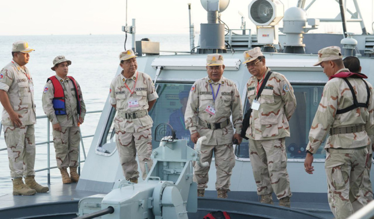 カンボジアと中国の海軍700人以上が初の合同対テロ演習を実施