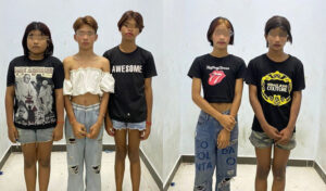 プノンペン　トランスジェンダーの非行少女の衝突事件、5人逮捕